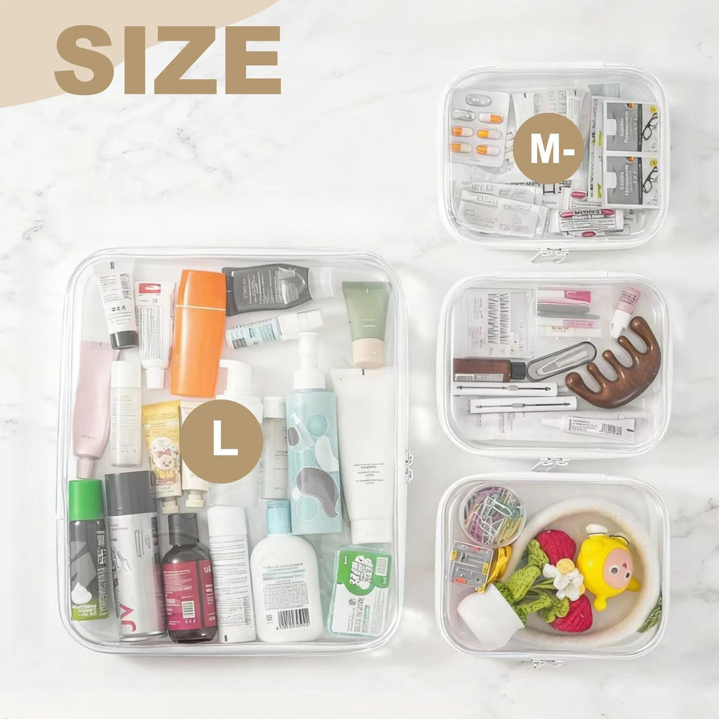 Clear Organizer Storage Box Set — Clutter-Free Living Made Simple