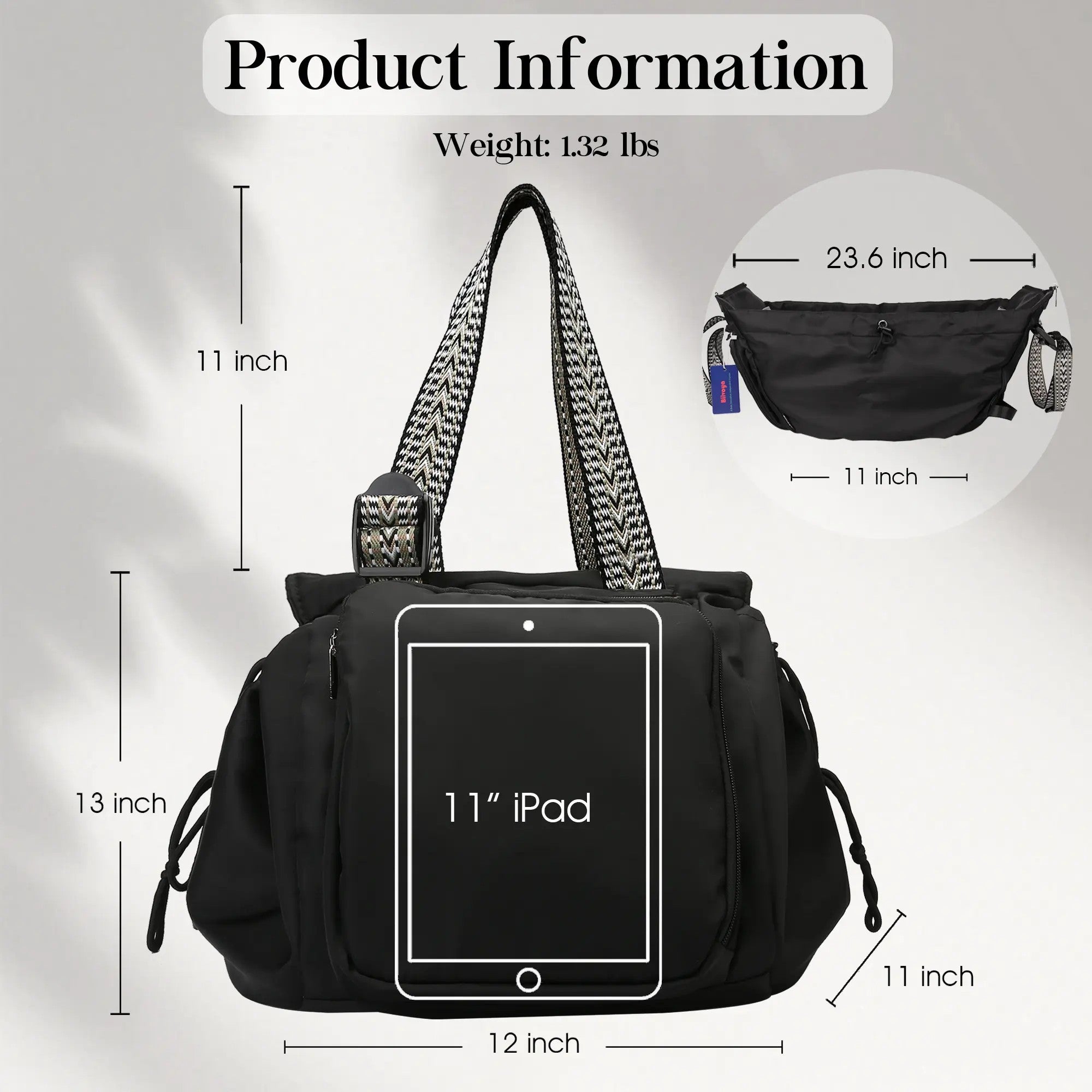 Multi-Functional Travel & Diaper Bag — Made for Busy Days, Built for Real Life