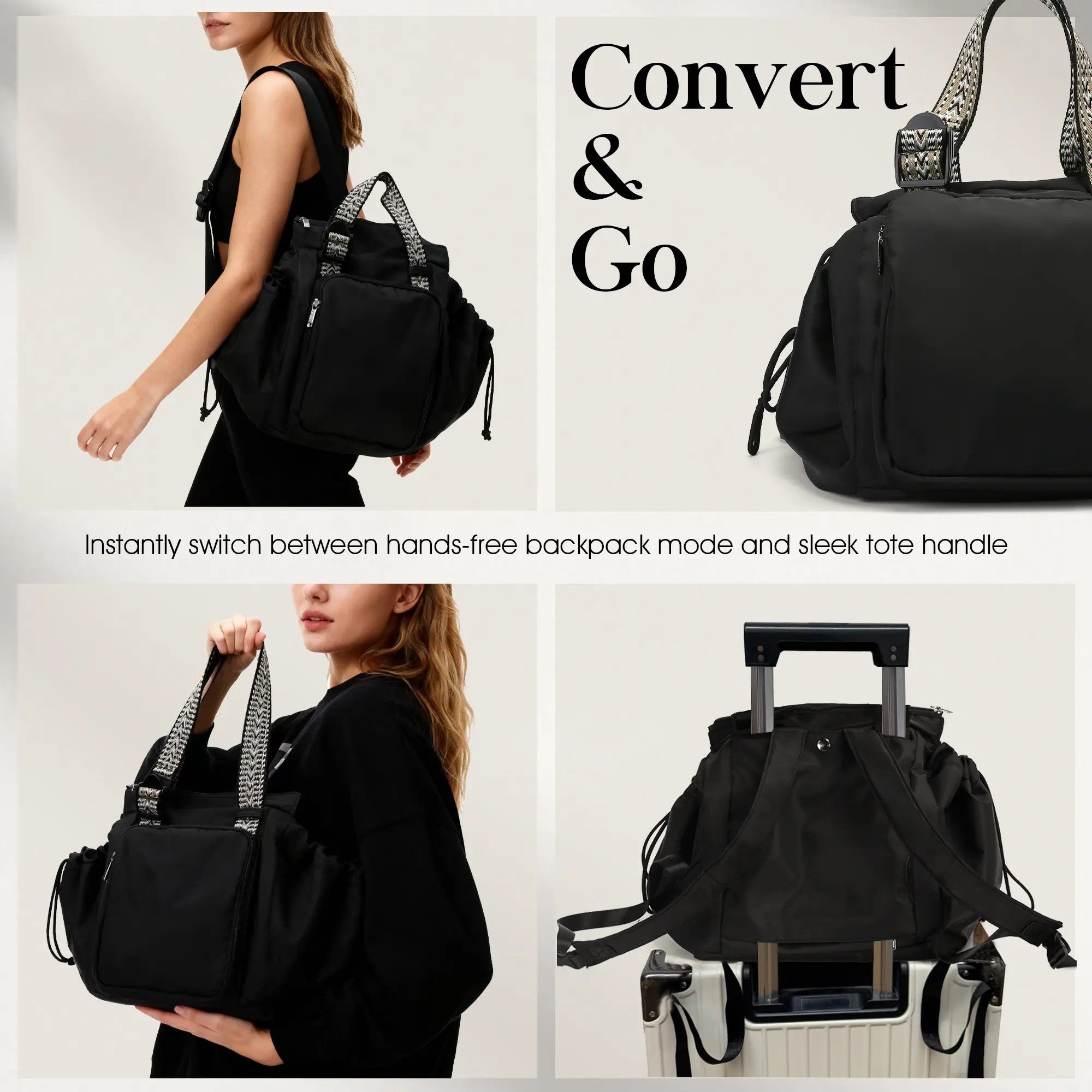 Multi-Functional Travel & Diaper Bag — Made for Busy Days, Built for Real Life